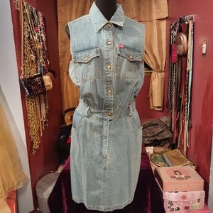 Tickets Vintage Blue Jean Dress 11/12